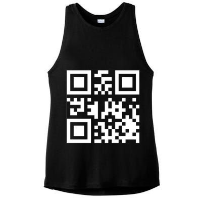 Fuc K You Q R Code Ladies PosiCharge Tri-Blend Wicking Tank