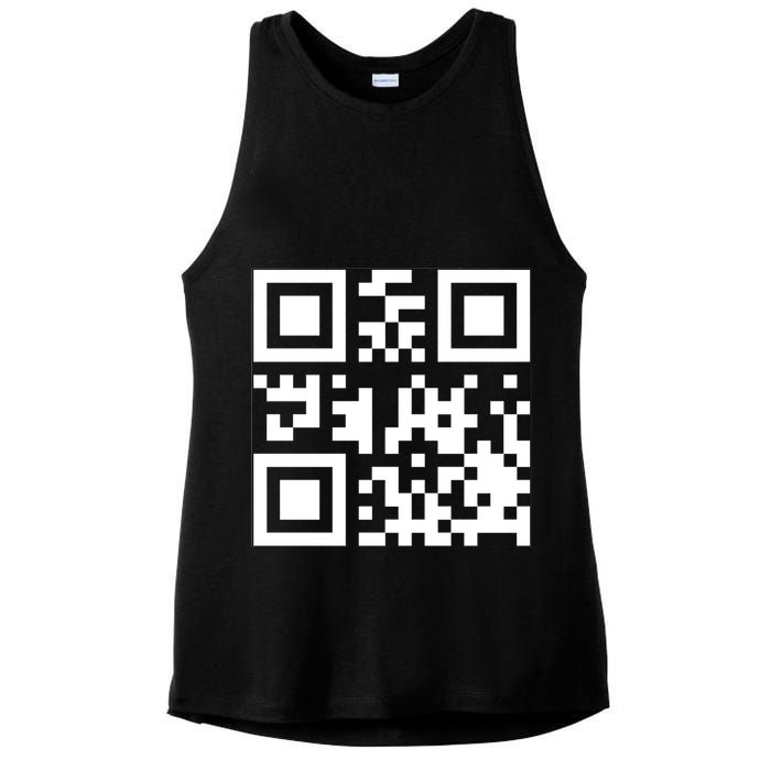 Fuc K You Q R Code Ladies PosiCharge Tri-Blend Wicking Tank