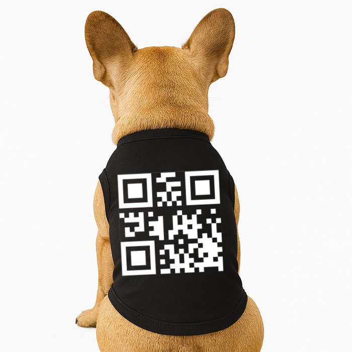 Fuc K You Q R Code Doggie Tank