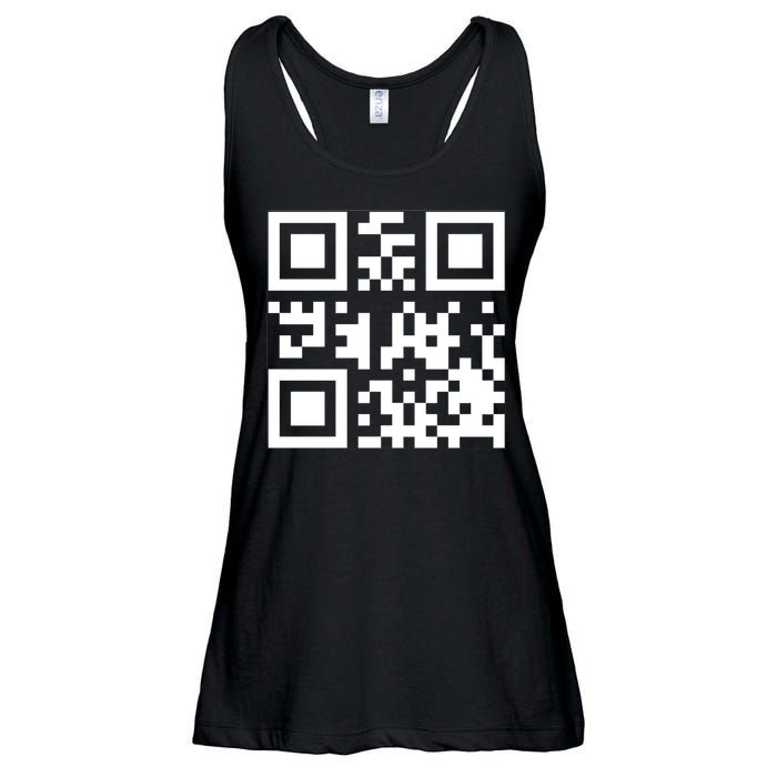 Fuc K You Q R Code Ladies Essential Flowy Tank