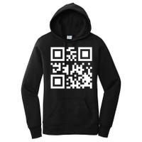 Fuc K You Q R Code Women's Pullover Hoodie