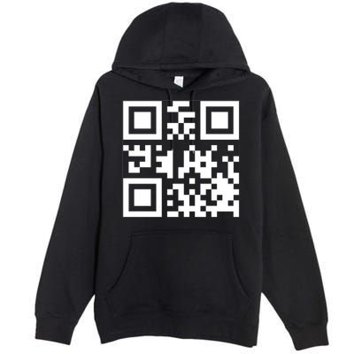 Fuc K You Q R Code Premium Pullover Hoodie