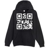 Fuc K You Q R Code Premium Pullover Hoodie