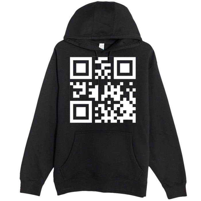 Fuc K You Q R Code Premium Pullover Hoodie
