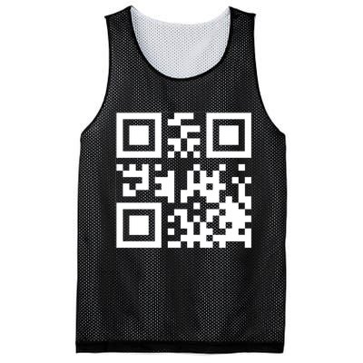 Fuc K You Q R Code Mesh Reversible Basketball Jersey Tank