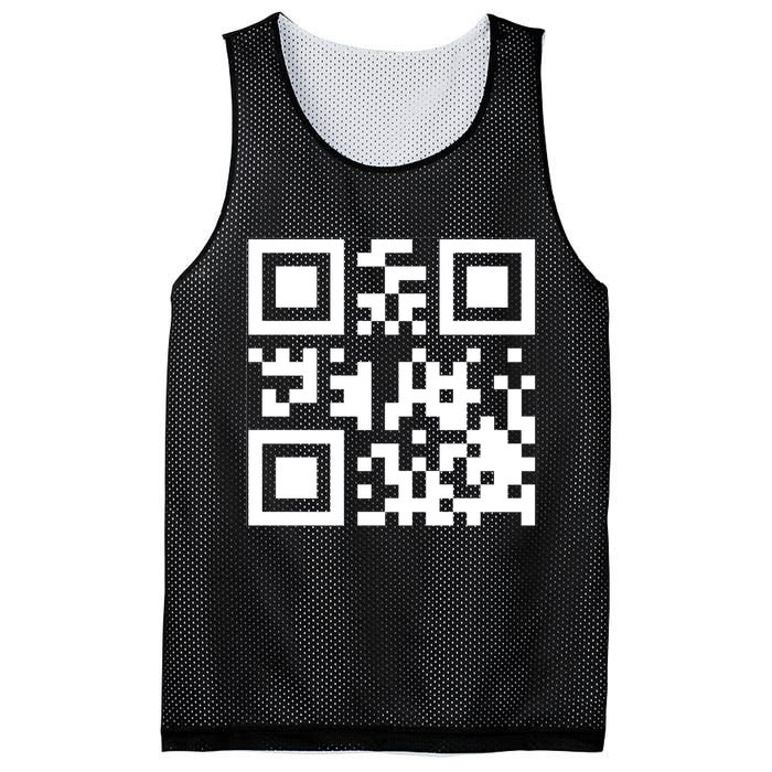 Fuc K You Q R Code Mesh Reversible Basketball Jersey Tank