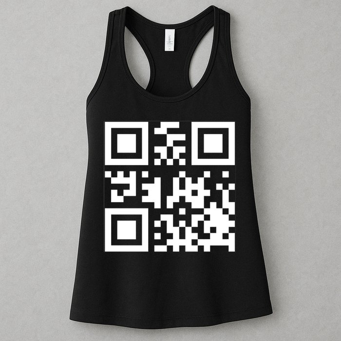 Fuc K You Q R Code Womens Tank Top