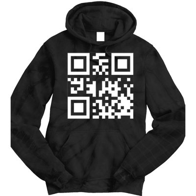 Fuc K You Q R Code Tie Dye Hoodie