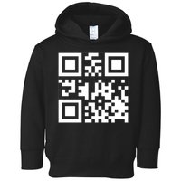 Fuc K You Q R Code Toddler Hoodie
