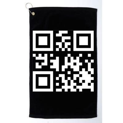 Fuc K You Q R Code Golf Towel