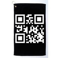 Fuc K You Q R Code Golf Towel