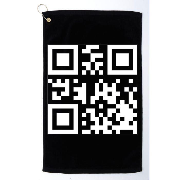 Fuc K You Q R Code Golf Towel