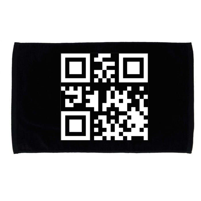 Fuc K You Q R Code Microfiber Hand Towel