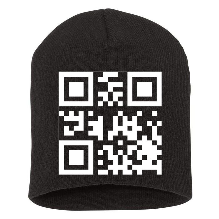 Fuc K You Q R Code Short Acrylic Beanie