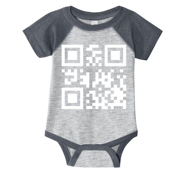 Fuc K You Q R Code Infant Baby Jersey Bodysuit