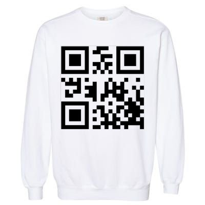 Fuc K You Q R Code Garment-Dyed Sweatshirt