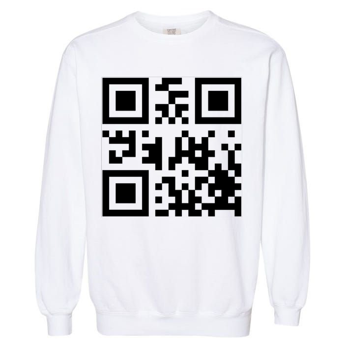 Fuc K You Q R Code Garment-Dyed Sweatshirt