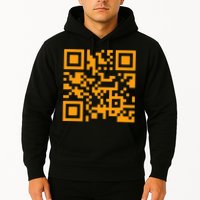 Fuc K You Q R Code Hoodie