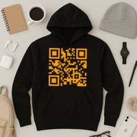 Fuc K You Q R Code Hoodie