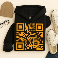 Fuc K You Q R Code Hoodie