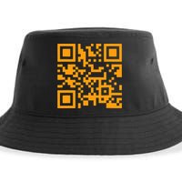 Fuc K You Q R Code Sustainable Bucket Hat