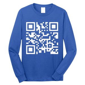 Fuc K You Q R Code Long Sleeve Shirt