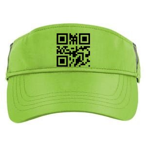 Fuc K You Q R Code Adult Drive Performance Visor