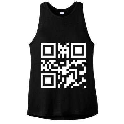 Fuc K You Q R Code Ladies PosiCharge Tri-Blend Wicking Tank