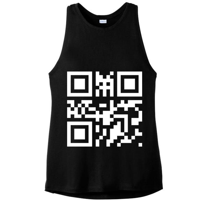 Fuc K You Q R Code Ladies PosiCharge Tri-Blend Wicking Tank