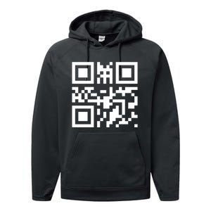 Fuc K You Q R Code Performance Fleece Hoodie