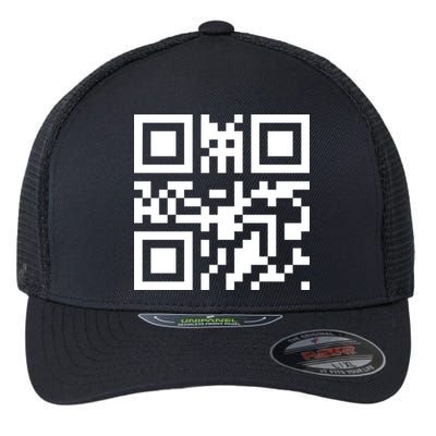 Fuc K You Q R Code Flexfit Unipanel Trucker Cap