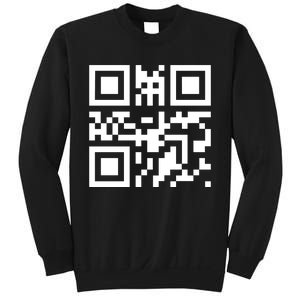 Fuc K You Q R Code Sweatshirt