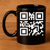 Fuc K You Q R Code 11oz C Handle Ceramic Mug