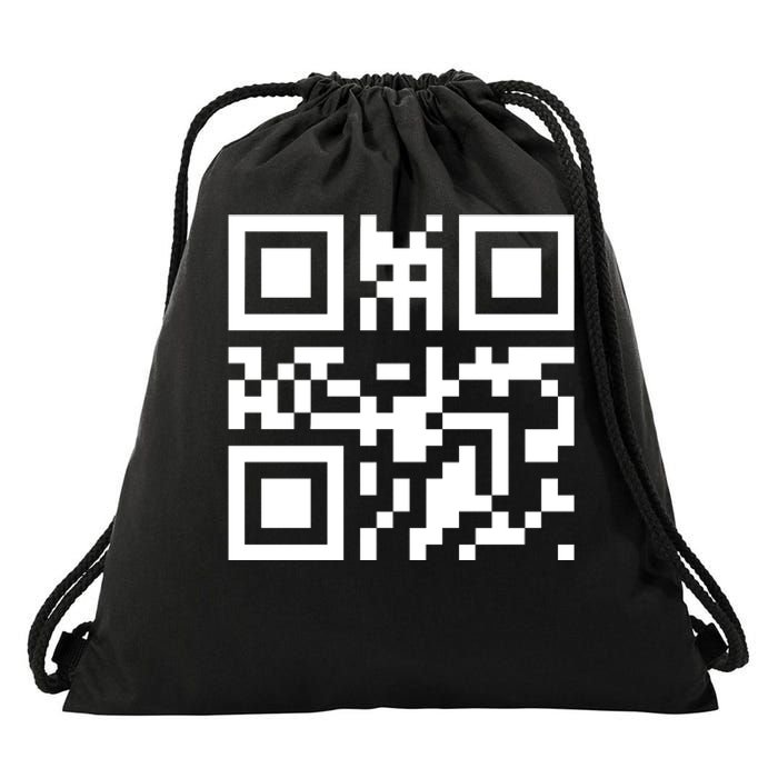 Fuc K You Q R Code Drawstring Bag