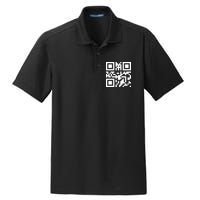 Fuc K You Q R Code Dry Zone Grid Polo
