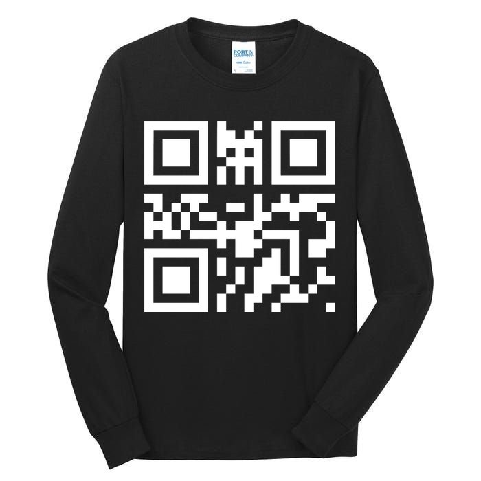 Fuc K You Q R Code Tall Long Sleeve T-Shirt