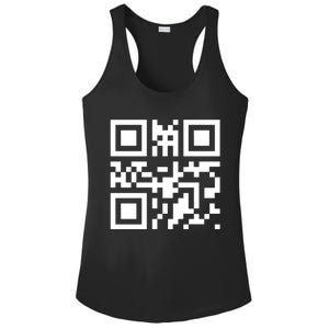 Fuc K You Q R Code Ladies PosiCharge Competitor Racerback Tank