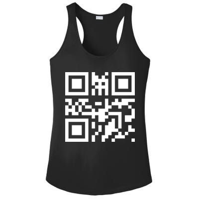Fuc K You Q R Code Ladies PosiCharge Competitor Racerback Tank