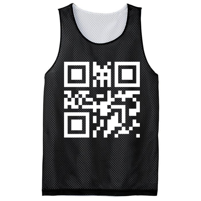 Fuc K You Q R Code Mesh Reversible Basketball Jersey Tank