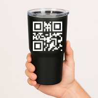 Fuc K You Q R Code Tumbler