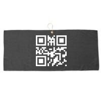 Fuc K You Q R Code Large Microfiber Waffle Golf Towel