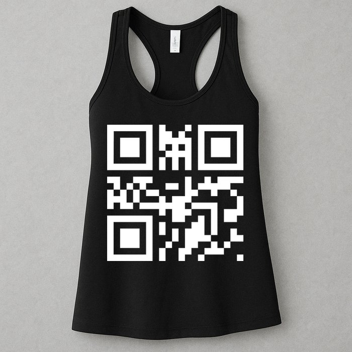 Fuc K You Q R Code Womens Tank Top