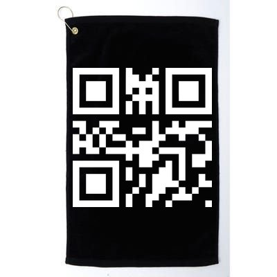 Fuc K You Q R Code Golf Towel