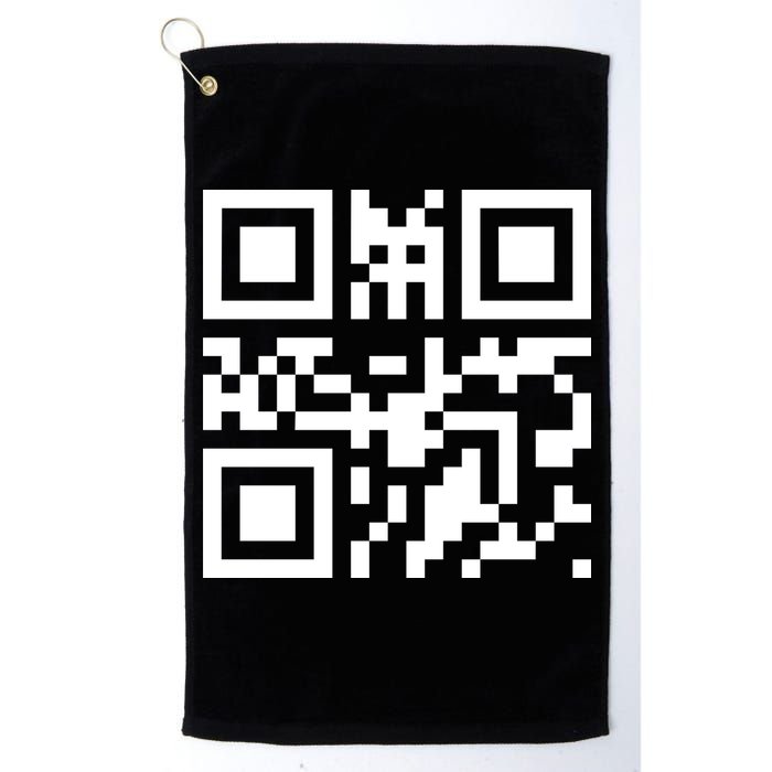 Fuc K You Q R Code Golf Towel