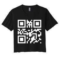 Fuc K You Q R Code Crop Top