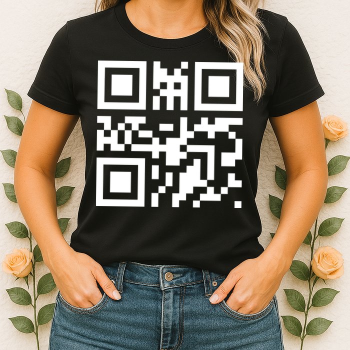 Fuc K You Q R Code Womens T-Shirt