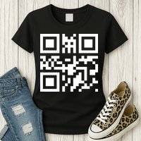 Fuc K You Q R Code Womens T-Shirt