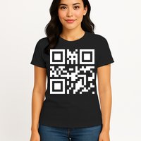 Fuc K You Q R Code Womens T-Shirt