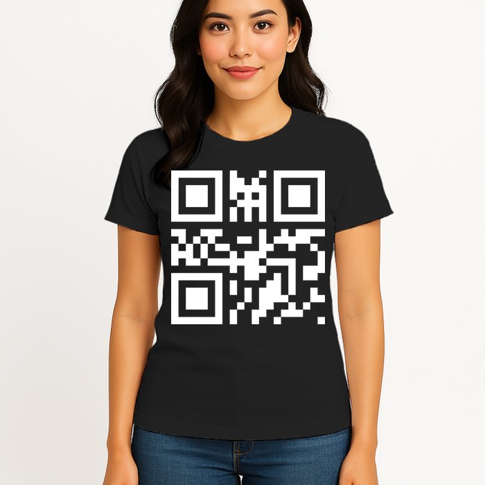 Fuc K You Q R Code Womens T-Shirt