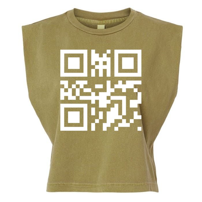 Fuc K You Q R Code Garment-Dyed Women's Muscle Tee
